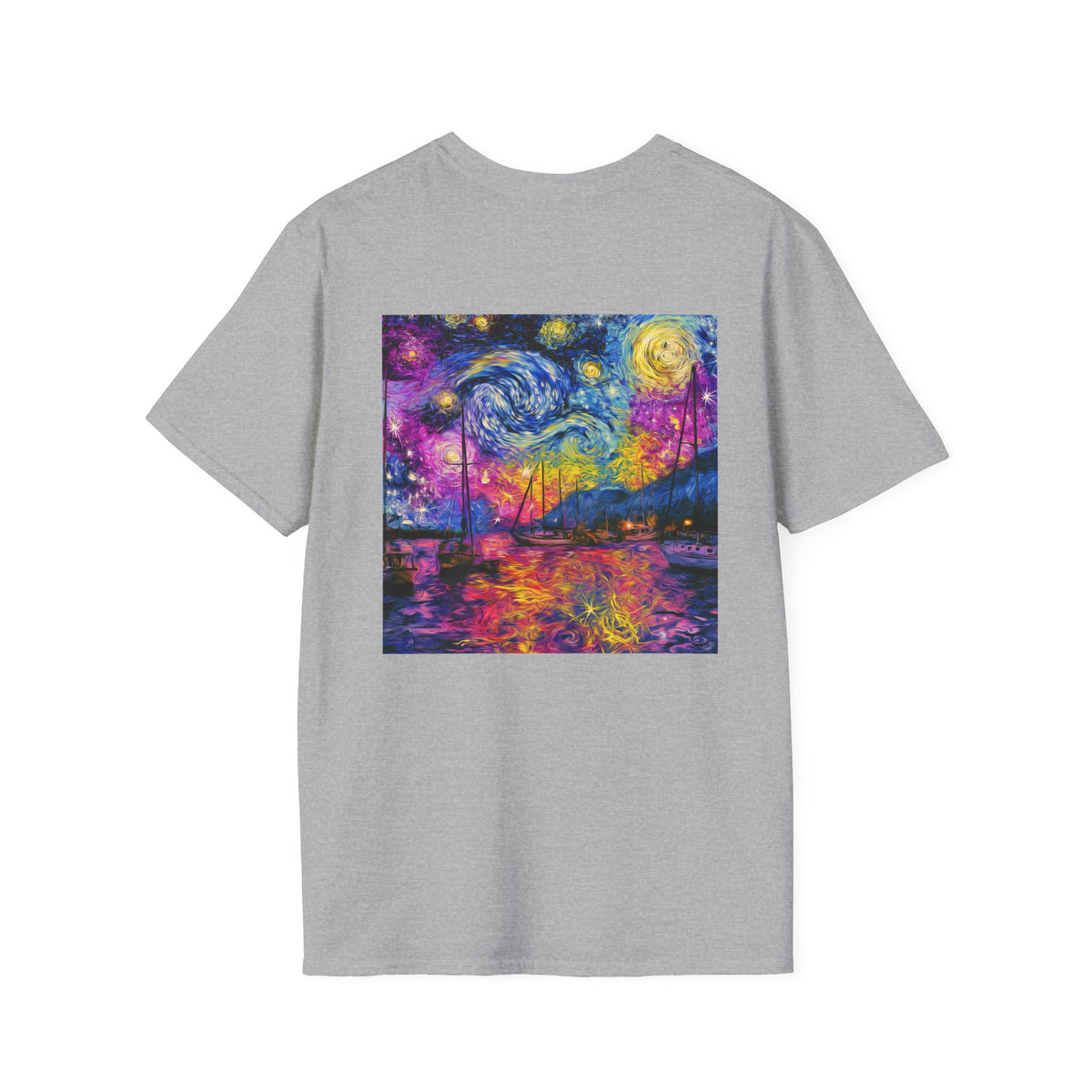 Rainbow Marina Skies — Classic Back