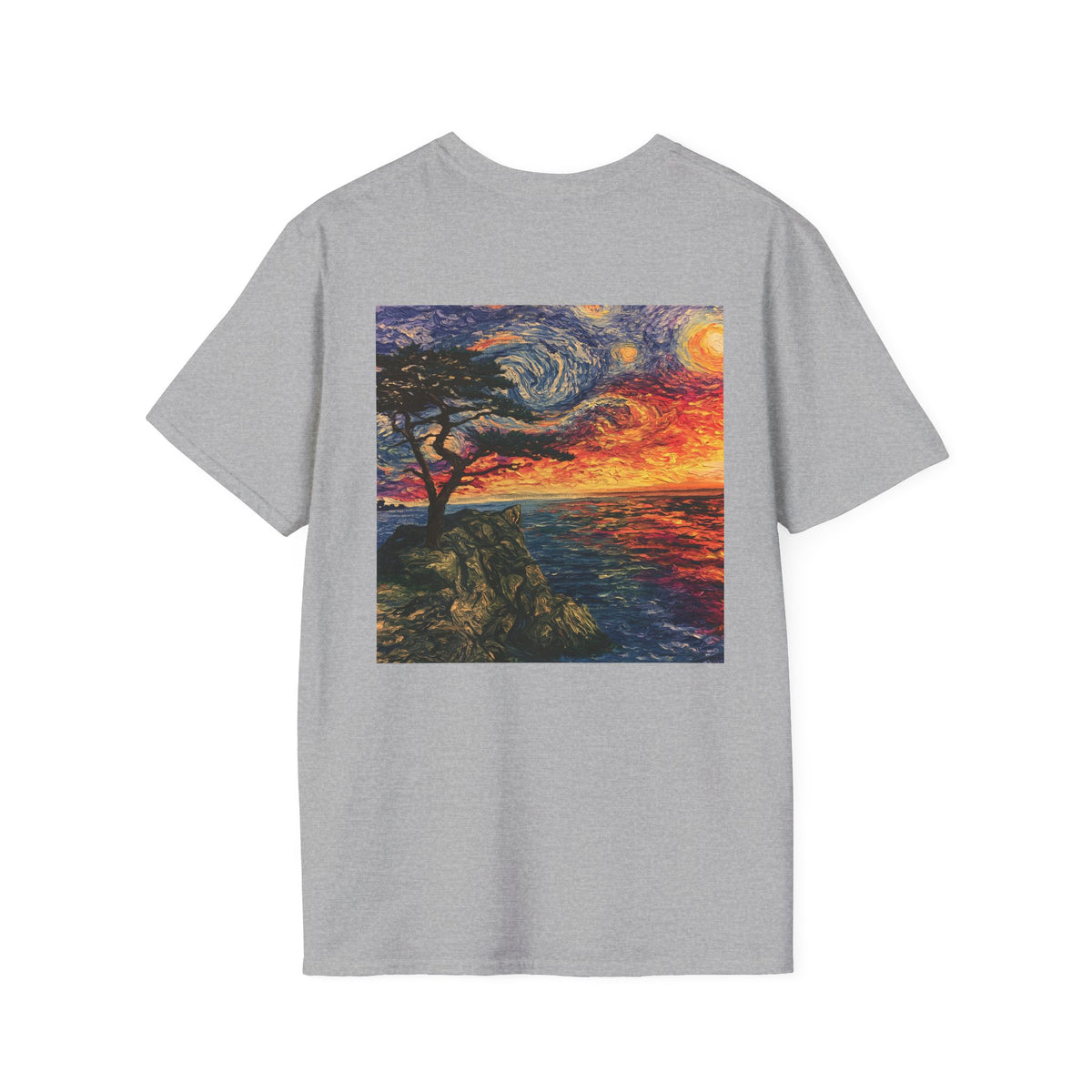 Lonely Cypress Sunset — Classic Back