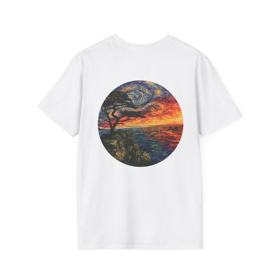 Lonely Cypress Sunset — Full Circle