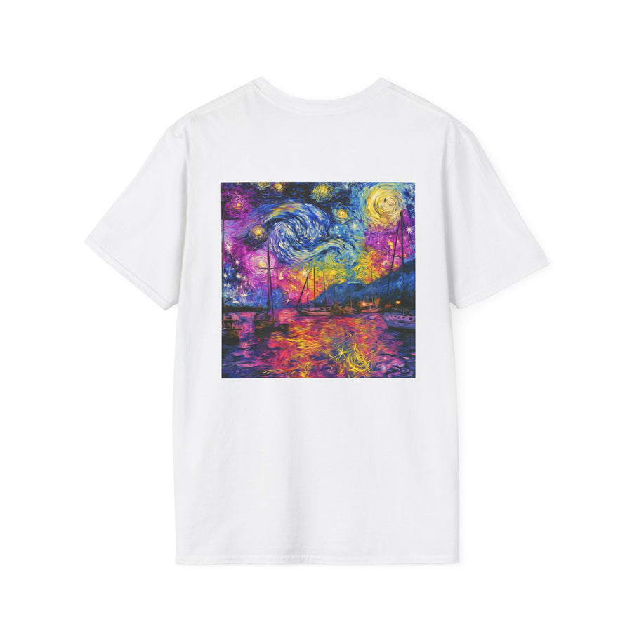 Rainbow Marina Skies — Classic Back